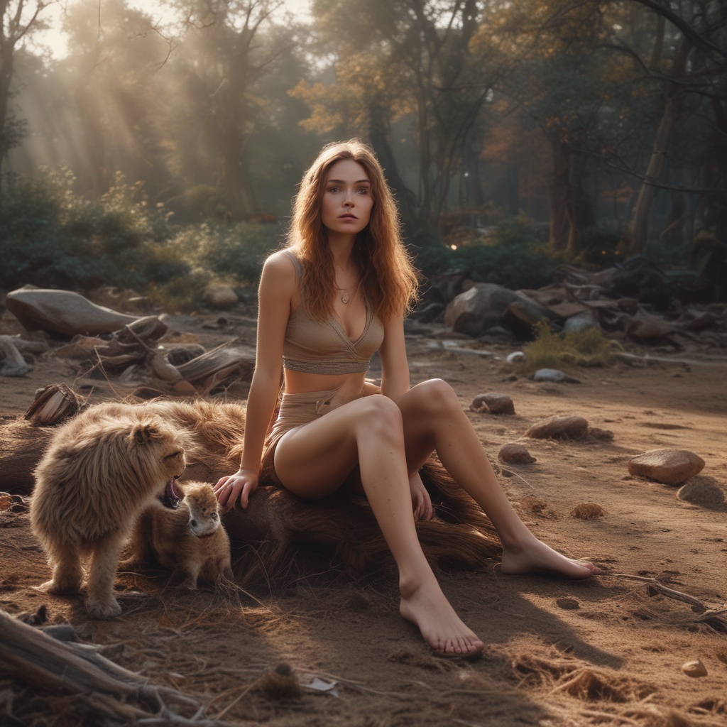 A captivating movie scene